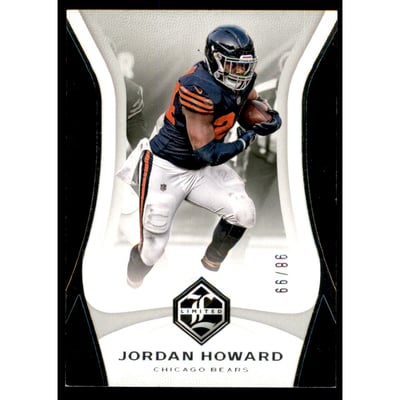 2018 Limited Silver Spotlight #17 Jordan Howard