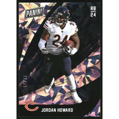 2018 Panini Black Friday Cracked Ice #20 Jordan Howard