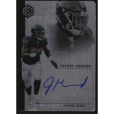 2018 Panini Elements Signatures Steel #79 Jordan Howard/99