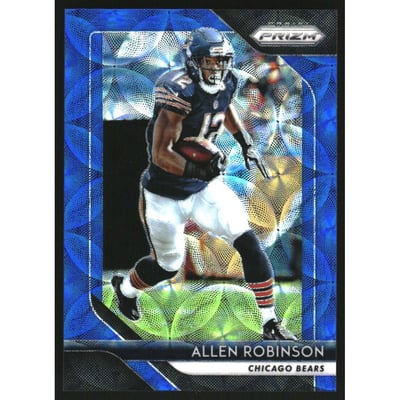 2018 Panini Prizm Prizms Blue Scope #166 Allen Robinson