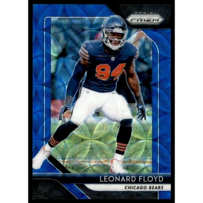 2018 Panini Prizm Prizms Blue Scope #168 Leonard Floyd