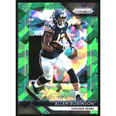 2018 Panini Prizm Prizms Green Crystals #166 Allen Robinson