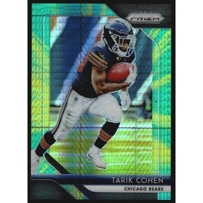 2018 Panini Prizm Prizms Hyper #165 Tarik Cohen