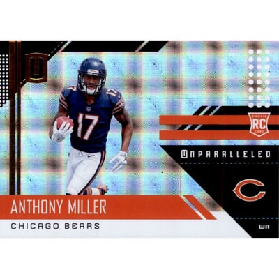 2018 Panini Unparalleled Superplaid #225 Anthony Miller