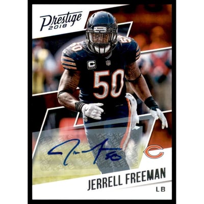 2018 Prestige Veteran Signatures #131 Jerrell Freeman