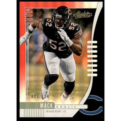 2019 Absolute Spectrum Red #65 Khalil Mack