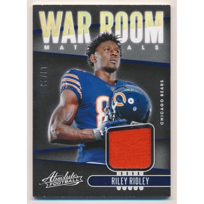 2019 Absolute War Room Materials Prime #35 Riley Ridley