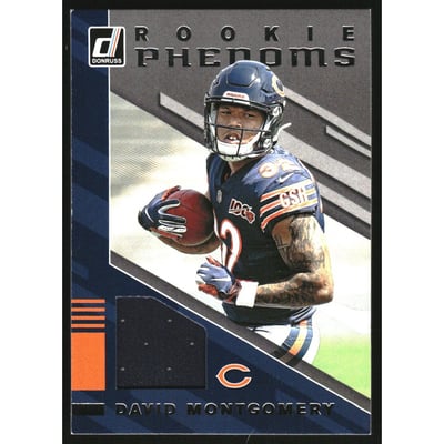 2019 Donruss Rookie Phenom Jerseys #11 David Montgomery