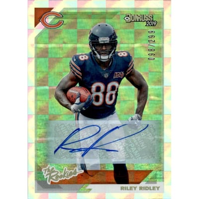 2019 Donruss The Rookies Autographs #36 Riley Ridley/299