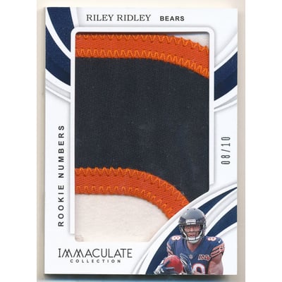 2019 Immaculate Collection Immaculate Rookie Numbers #36 Riley Ridley