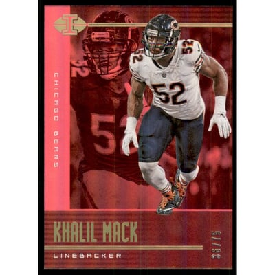 2019 Panini Illusions Trophy Collection Pink #46 Khalil Mack