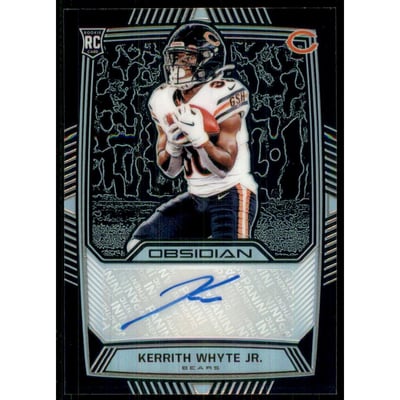 2019 Panini Obsidian Rookie Autographs #75 Kerrith Whyte Jr./150