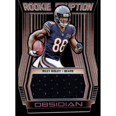 2019 Panini Obsidian Rookie Eruption Materials #34 Riley Ridley