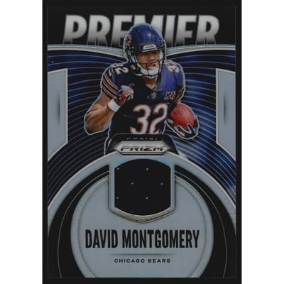 2019 Panini Prizm Premier Jerseys #14 David Montgomery