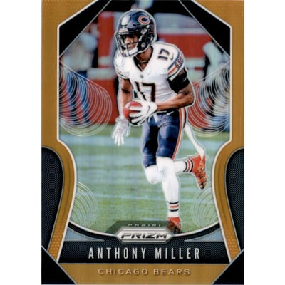 2019 Panini Prizm Prizms Orange #101 Anthony Miller