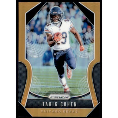 2019 Panini Prizm Prizms Orange #104 Tarik Cohen