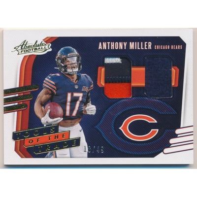 2020 Absolute Tools of the Trade Dual Materials Prime #27 Anthony Miller/49