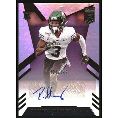 2020 Elite Rookie Autographs #39 Darnell Mooney