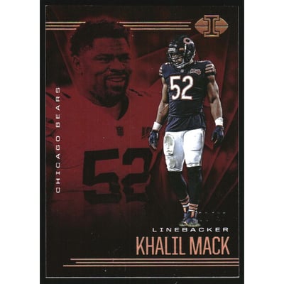 2020 Panini Illusions Red #53 Khalil Mack