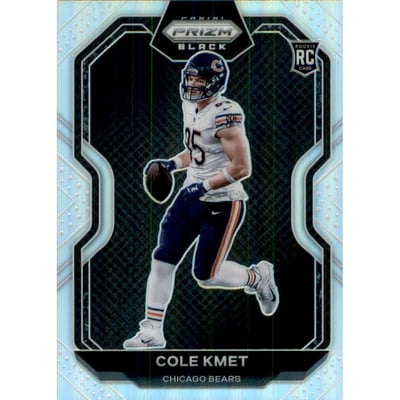 2020 Panini Prizm Black Silver #17 Cole Kmet