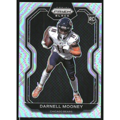2020 Panini Prizm Black Silver #22 Darnell Mooney