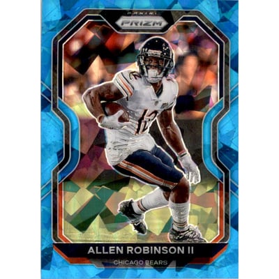 2020 Panini Prizm Prizms Blue Ice #186 Allen Robinson II