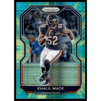 2020 Panini Prizm Prizms Hyper #191 Khalil Mack