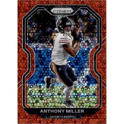 2020 Panini Prizm Prizms No Huddle Red #189 Anthony Miller