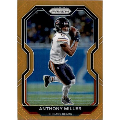 2020 Panini Prizm Prizms Orange #189 Anthony Miller