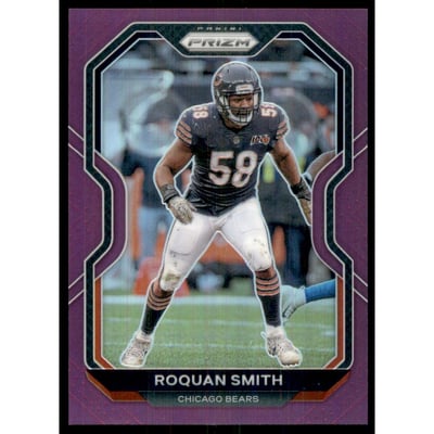 2020 Panini Prizm Prizms Purple #192 Roquan Smith