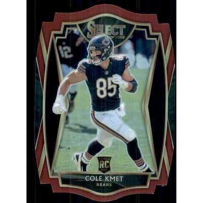 2020 Select Prizm Maroon Die Cut #174 Cole Kmet