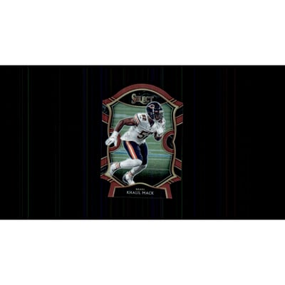 2020 Select Prizm Maroon Die Cut #8 Khalil Mack