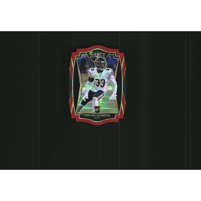 2020 Select Prizm Red Die Cut #195 Jaylon Johnson