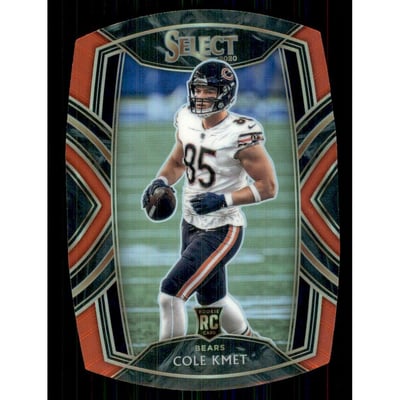 2020 Select Prizm Red Die Cut #274 Cole Kmet
