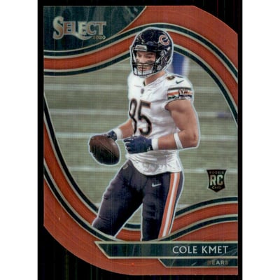 2020 Select Prizm Red Die Cut #374 Cole Kmet