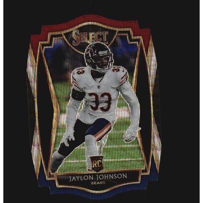 2020 Select Prizm Tri Color Die Cut #195 Jaylon Johnson