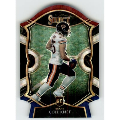 2020 Select Prizm Tri Color Die Cut #74 Cole Kmet
