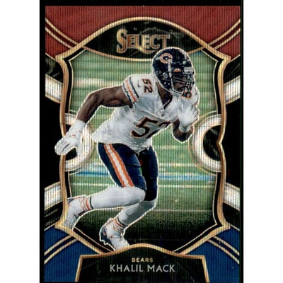 2020 Select Prizm Tri Color #8 Khalil Mack