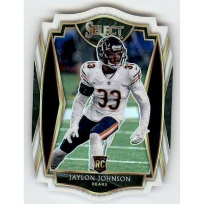 2020 Select Prizm White Die Cut #195 Jaylon Johnson
