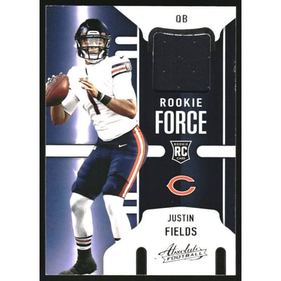 2021 Absolute Rookie Force Jerseys #8 Justin Fields