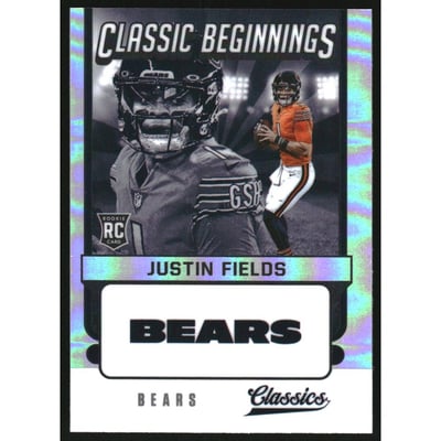 2021 Classics Classic Beginnings Silver #4 Justin Fields