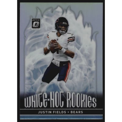 2021 Donruss Optic White Hot Rookies #2 Justin Fields