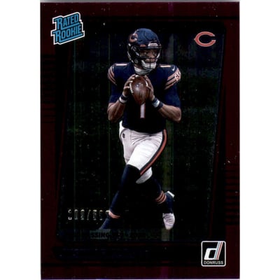 2021 Donruss Season Stat Line #253 Justin Fields RR