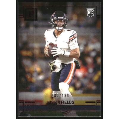 2021 Panini Chronicles Panini Red #4 Justin Fields