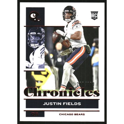 2021 Panini Chronicles Red #19 Justin Fields
