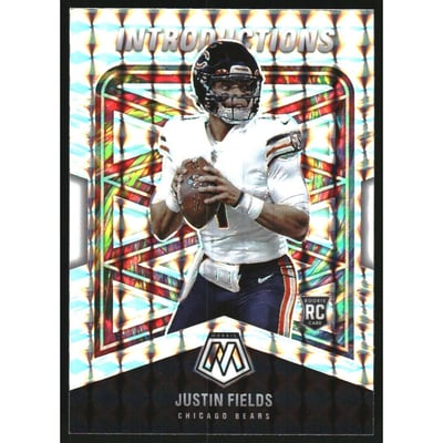 2021 Panini Mosaic Introductions Mosaic #4 Justin Fields