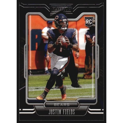 2021 Panini Playbook #108 Justin Fields RC