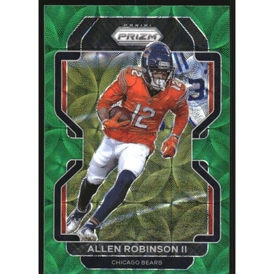 2021 Panini Prizm Prizms Green Scope #156 Allen Robinson II