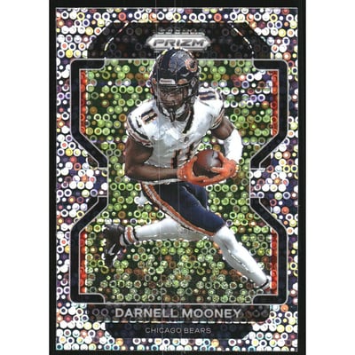 2021 Panini Prizm Prizms No Huddle #157 Darnell Mooney