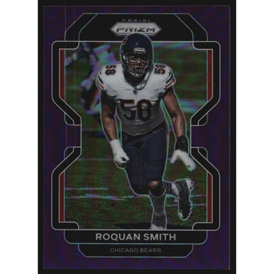 2021 Panini Prizm Prizms Purple #164 Roquan Smith